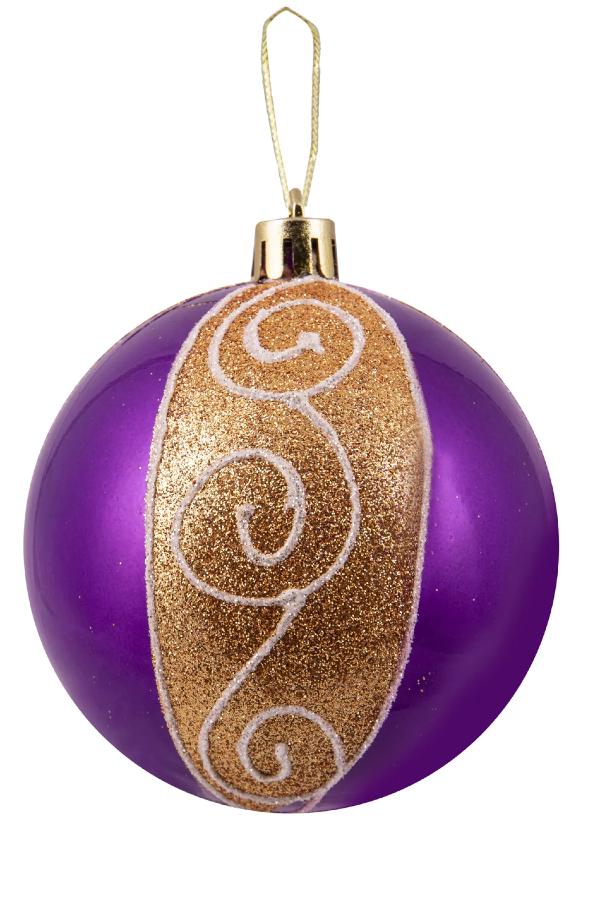 Hot Christmas Tree World 10Cm Hand Painted Shatterproof Bauble Design 10 (9 Pack)