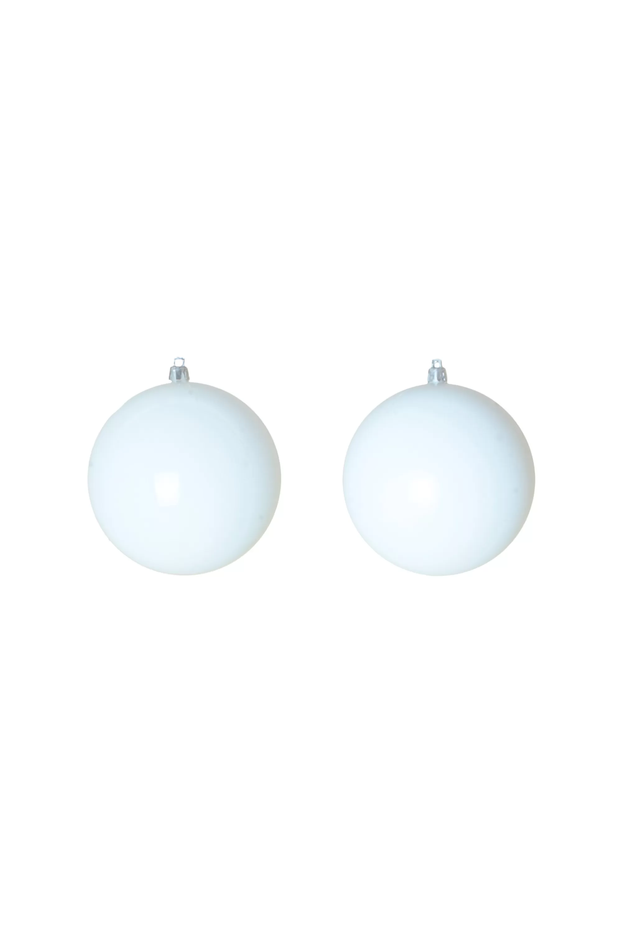 Flash Sale Christmas Tree World 10Cm White Bauble Set Shiny/Matte (120 Pc)