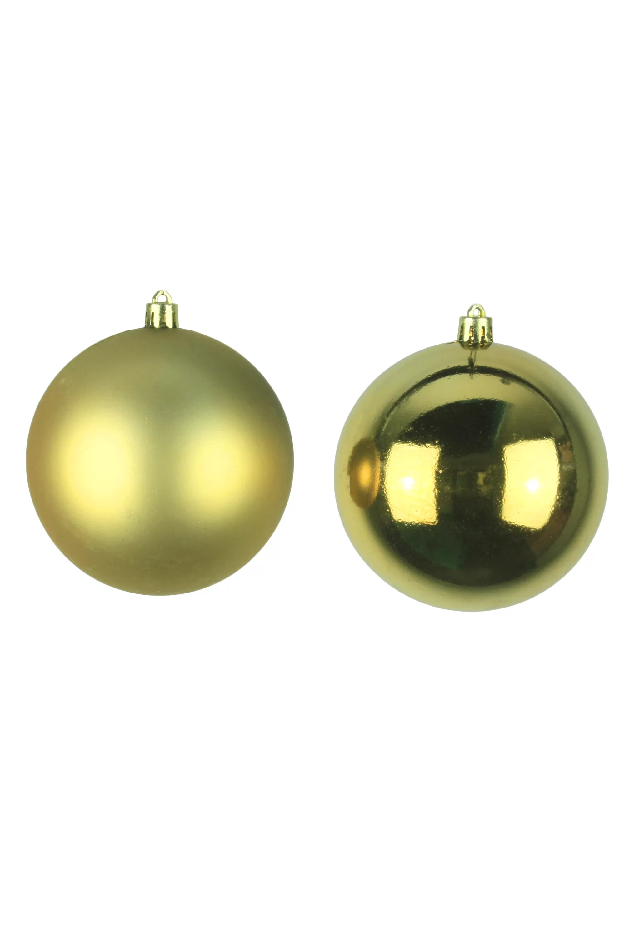 Best Christmas Tree World 6Cm Gold Shatterproof Baubles (50 Pack)