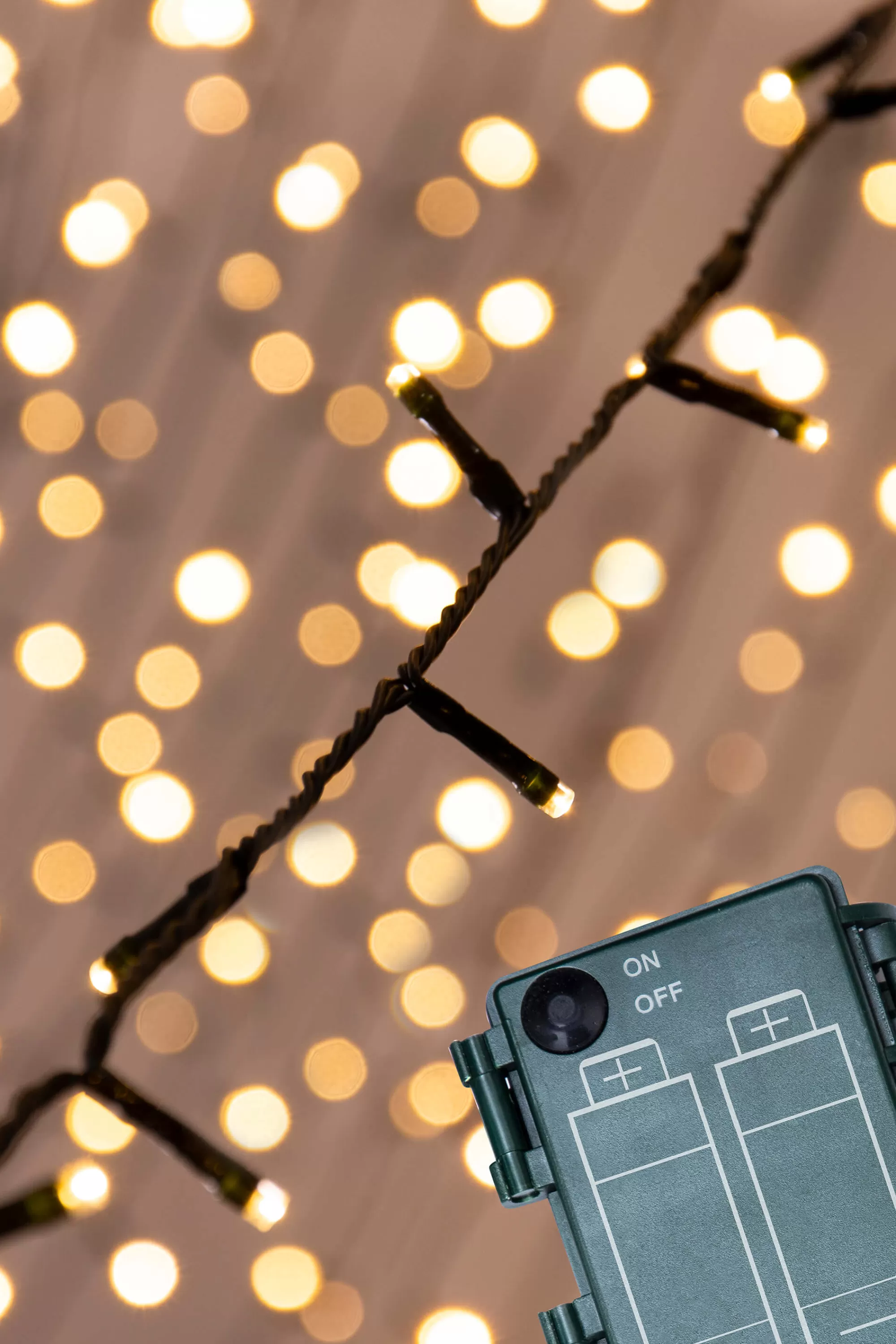 Store Christmas Tree World Ctw Battery Powered 400 Led Multifunction String Light Set - Choose Colour