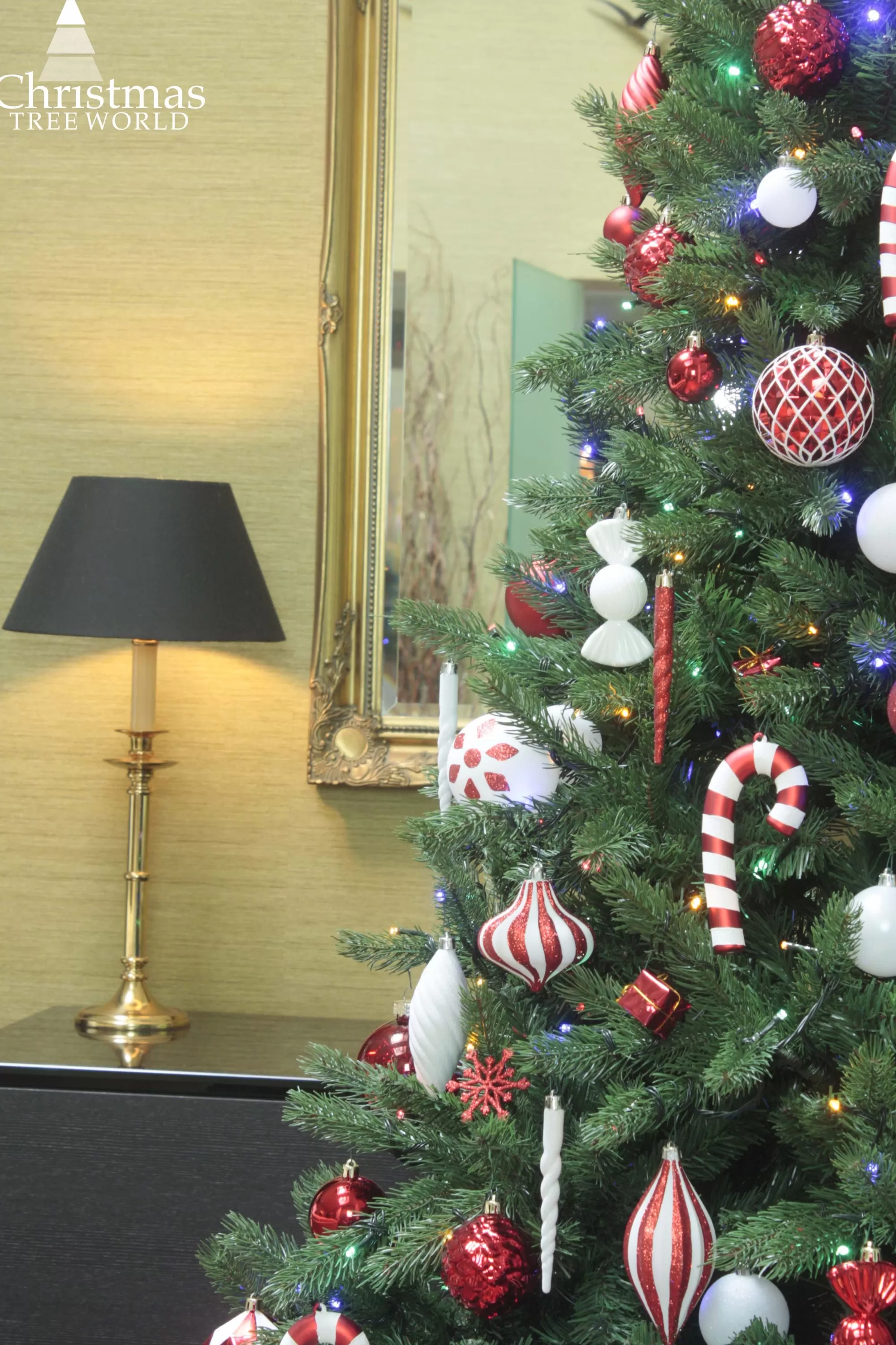 Best Christmas Tree World The 10Ft Ultra Devonshire Fir Pre-Lit With Warm White/Multicoloured Colour Change Leds
