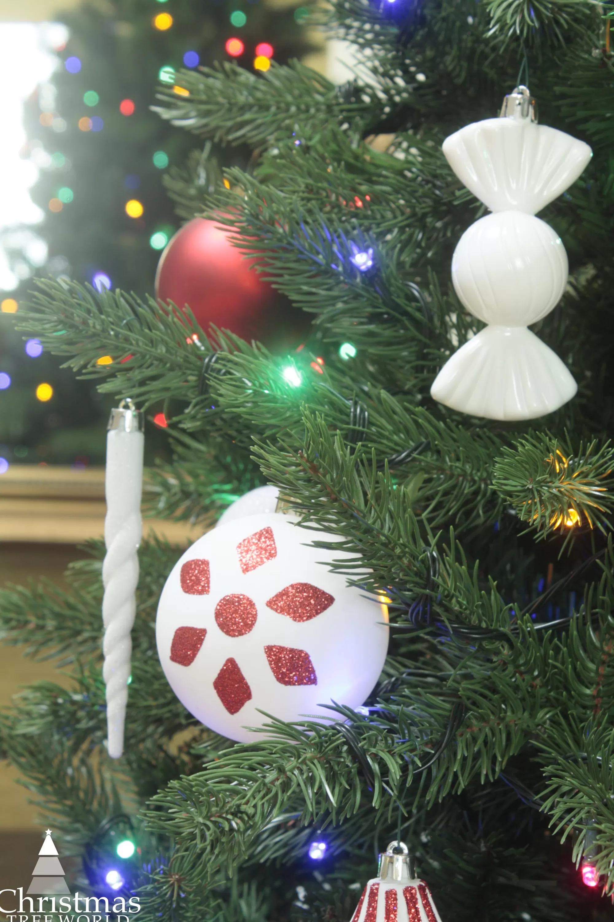 Best Christmas Tree World The 10Ft Ultra Devonshire Fir Pre-Lit With Warm White/Multicoloured Colour Change Leds