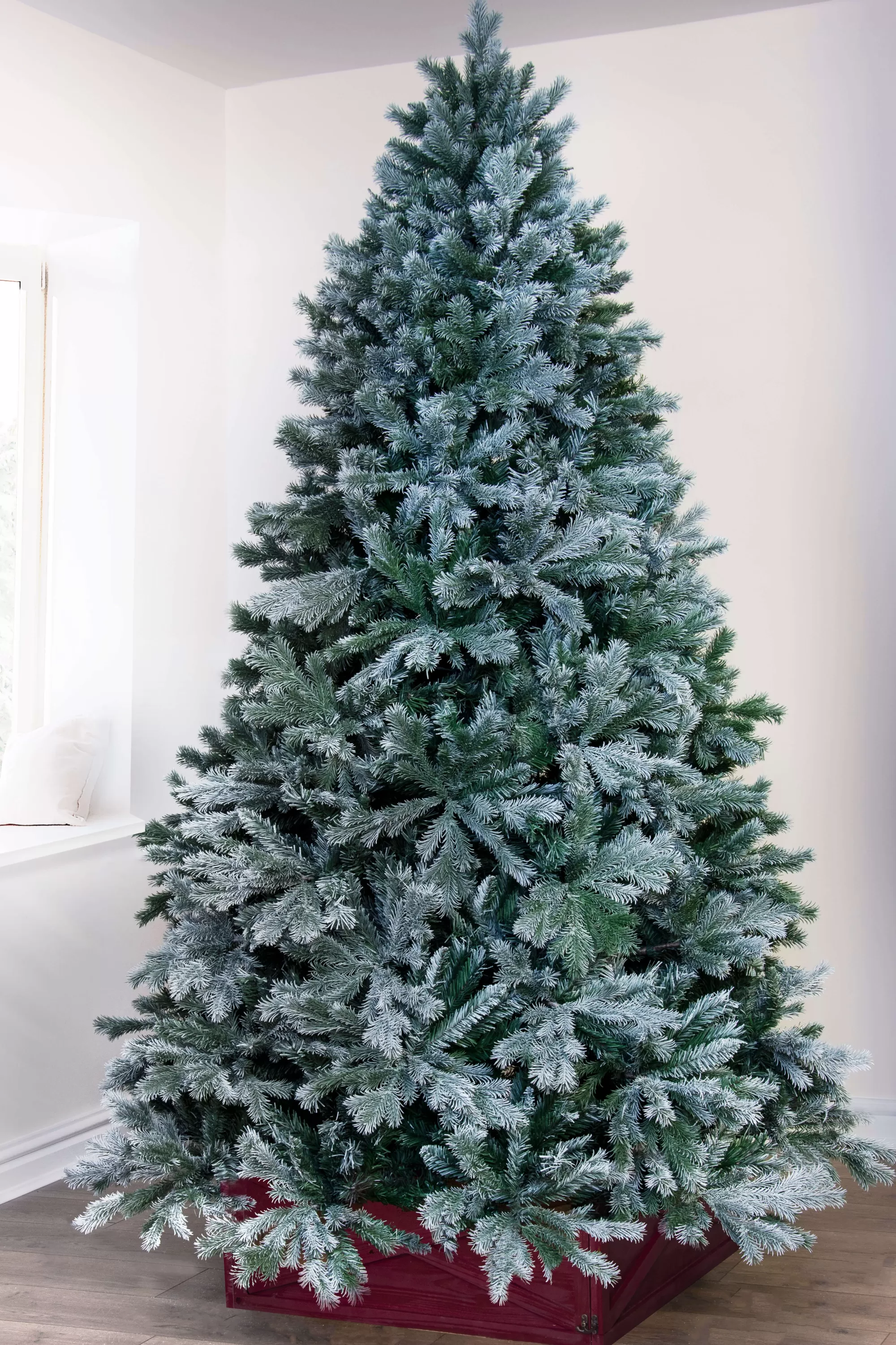 Flash Sale Christmas Tree World The 8Ft Arbor Blue Pine Tree