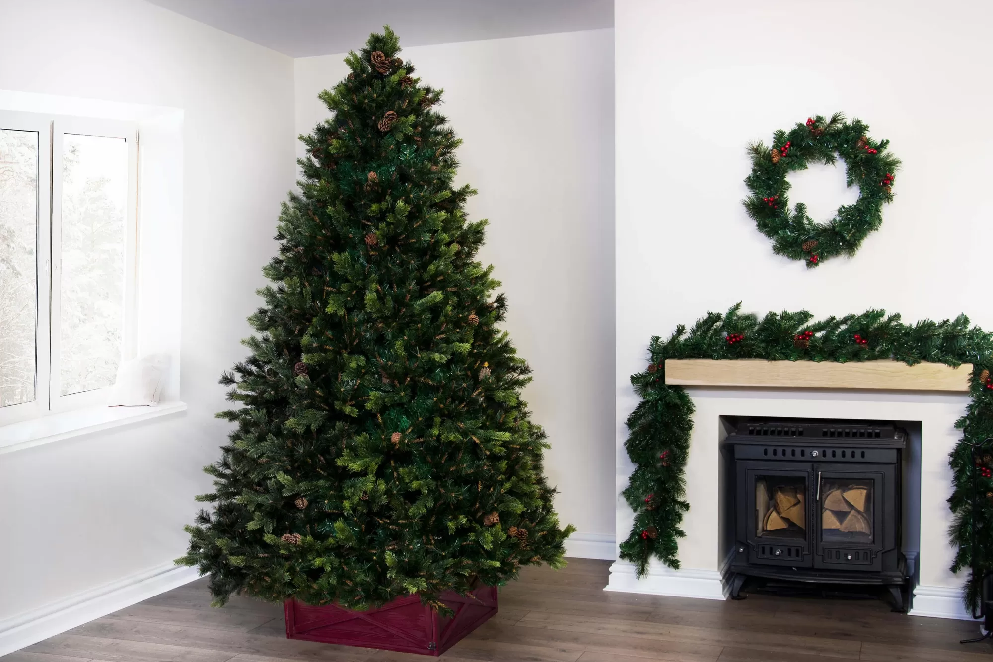 Shop Christmas Tree World The Foresta Pine Tree (6Ft-7Ft)