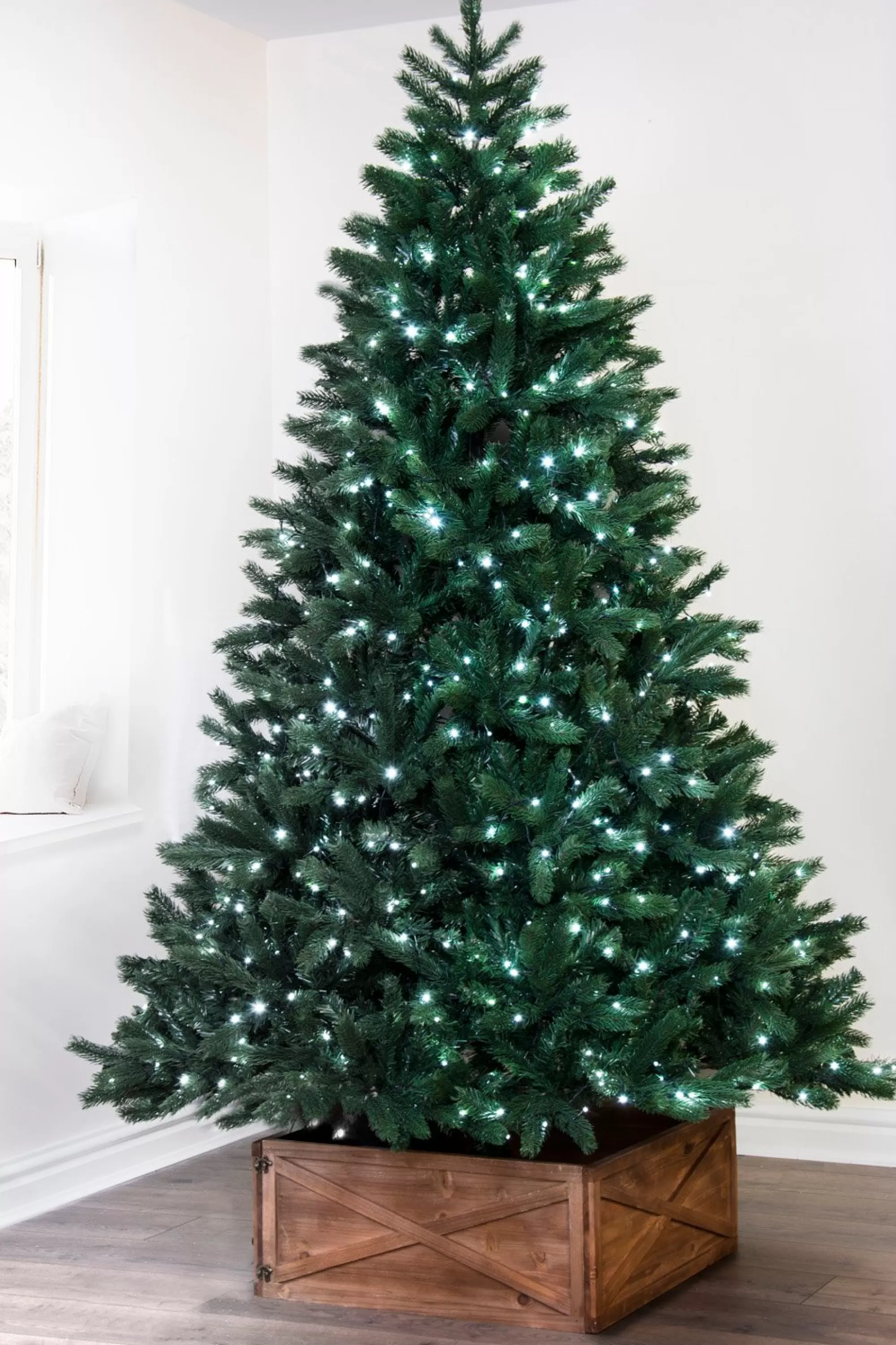 Online Christmas Tree World The Ultra Devonshire Fir Pre-Lit With Warm White/White Colour Change Leds (4Ft To 12Ft)