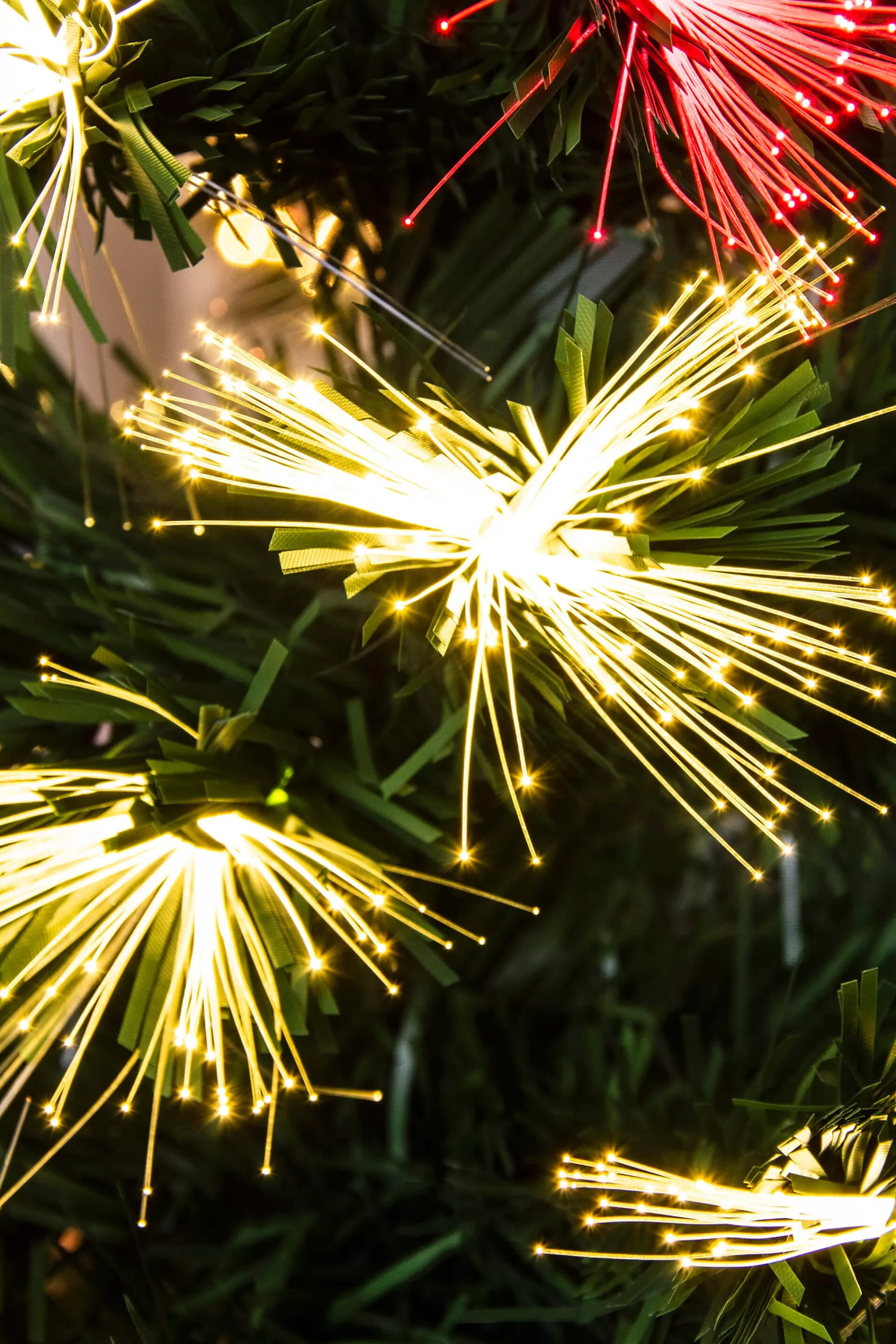 Sale Christmas Tree World The Vesuvius Fir Fibre Optic Christmas Tree (3Ft To 8Ft)