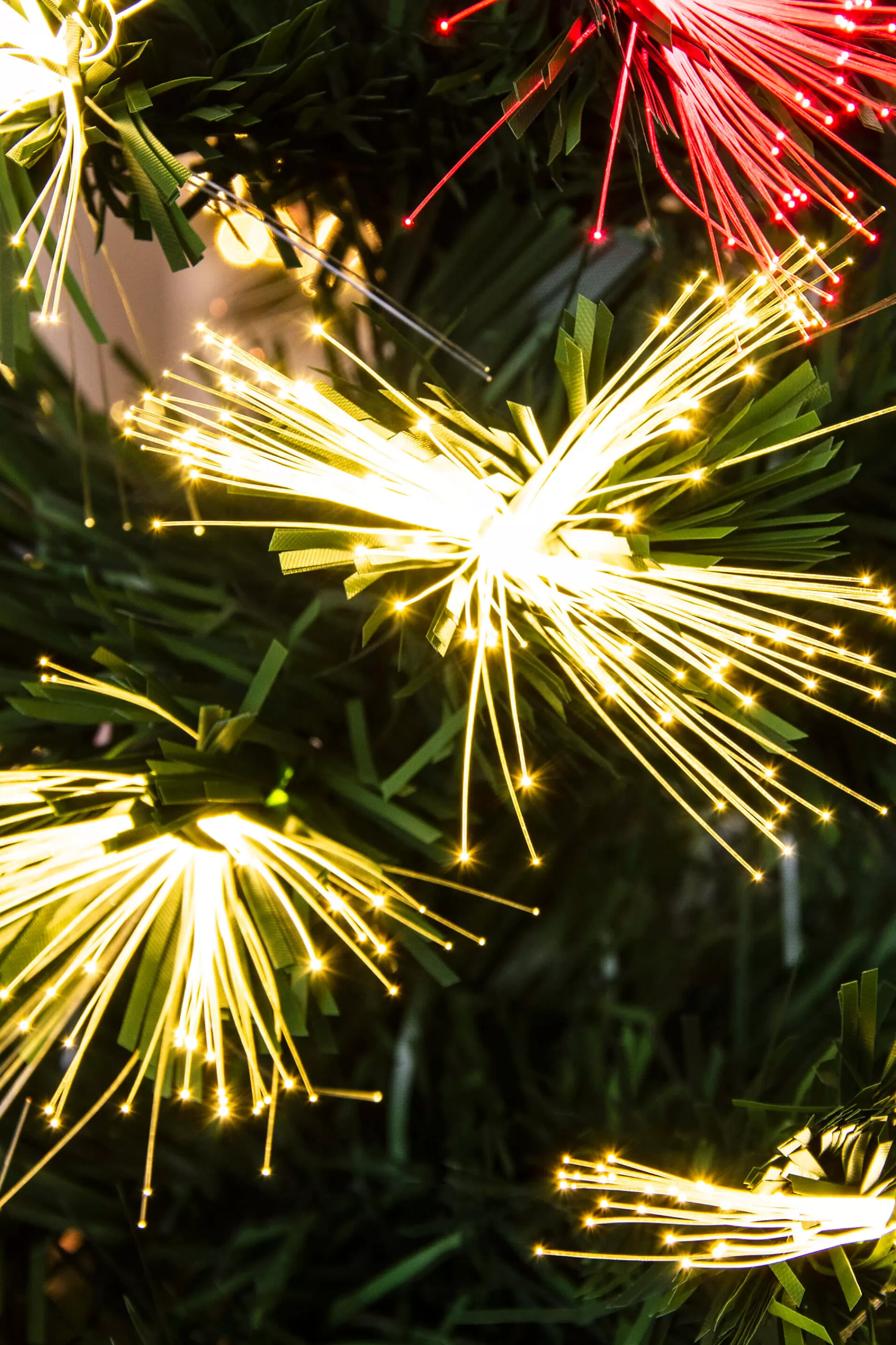 Store Christmas Tree World The Vesuvius Fir Fibre Optic Christmas Tree (3Ft To 8Ft)
