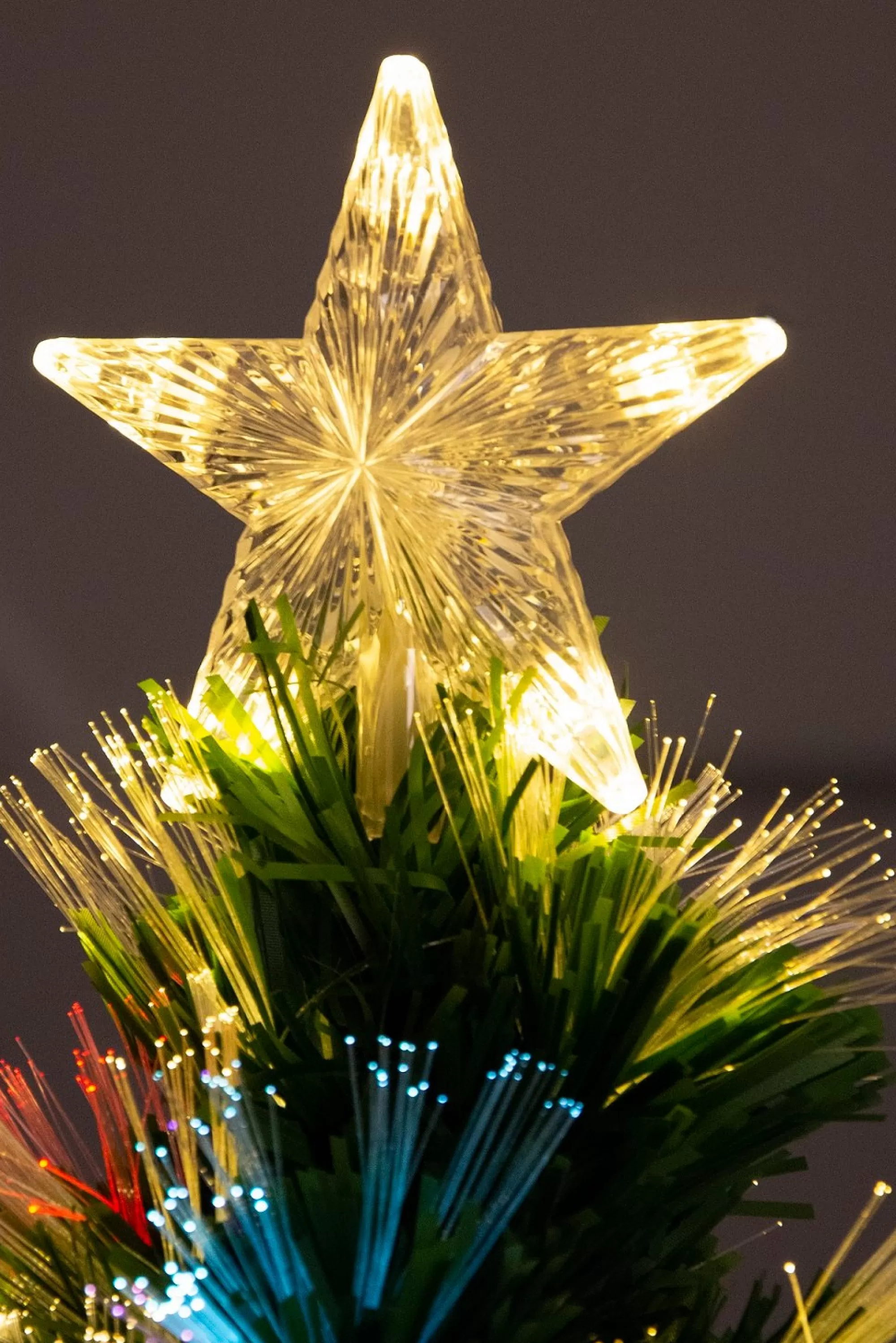 Store Christmas Tree World The Vesuvius Fir Fibre Optic Christmas Tree (3Ft To 8Ft)
